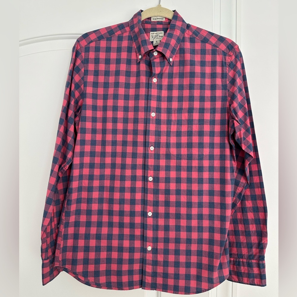 J. Crew Small Slim Untucked Shirt